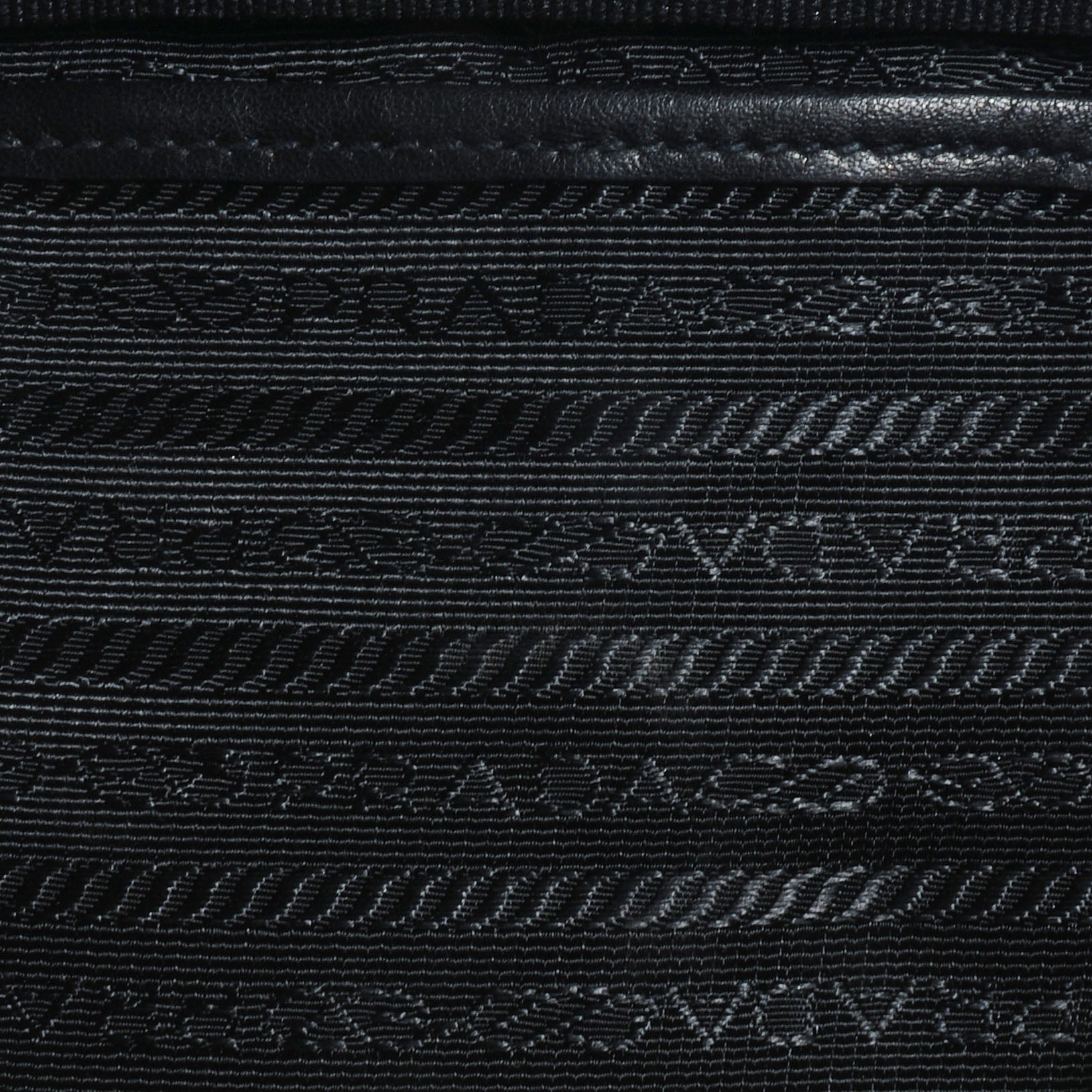 Prada Nappa Fiocco Bow Crossbody Clutch Pink Black 9 of 9