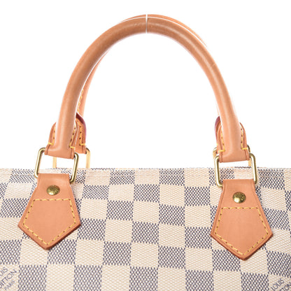 Louis Vuitton Damier Azur Speedy 30 10 of 10