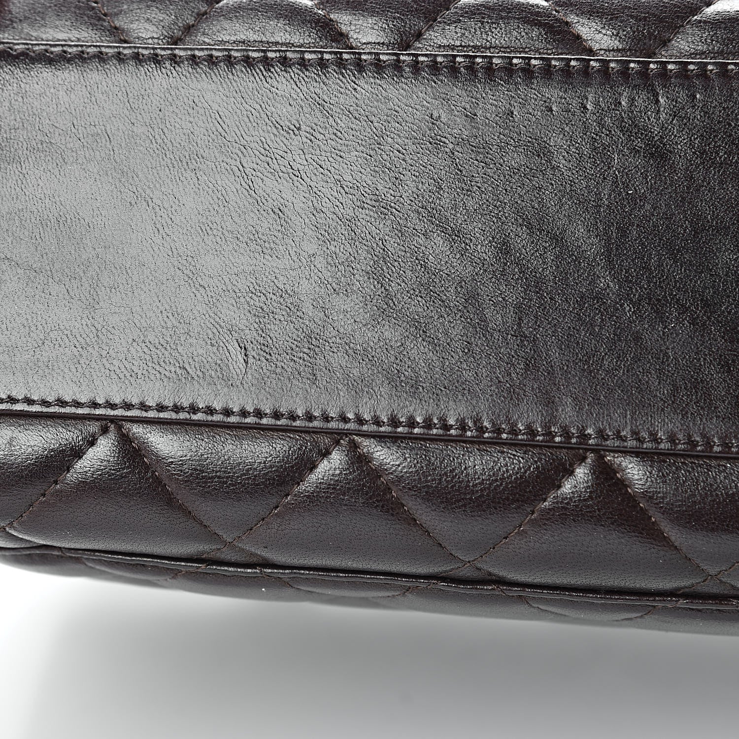 Chanel Lambskin Quilted Medium Kelly Flap Brown 11 of 12