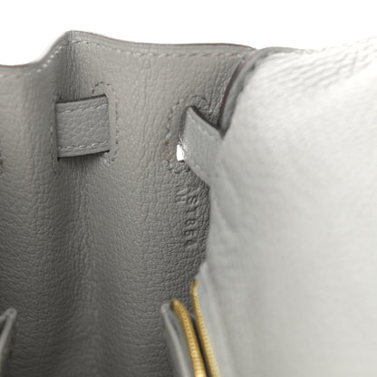 Hermes Togo Kelly Retourne 25 Gris Mouette 7 of 11