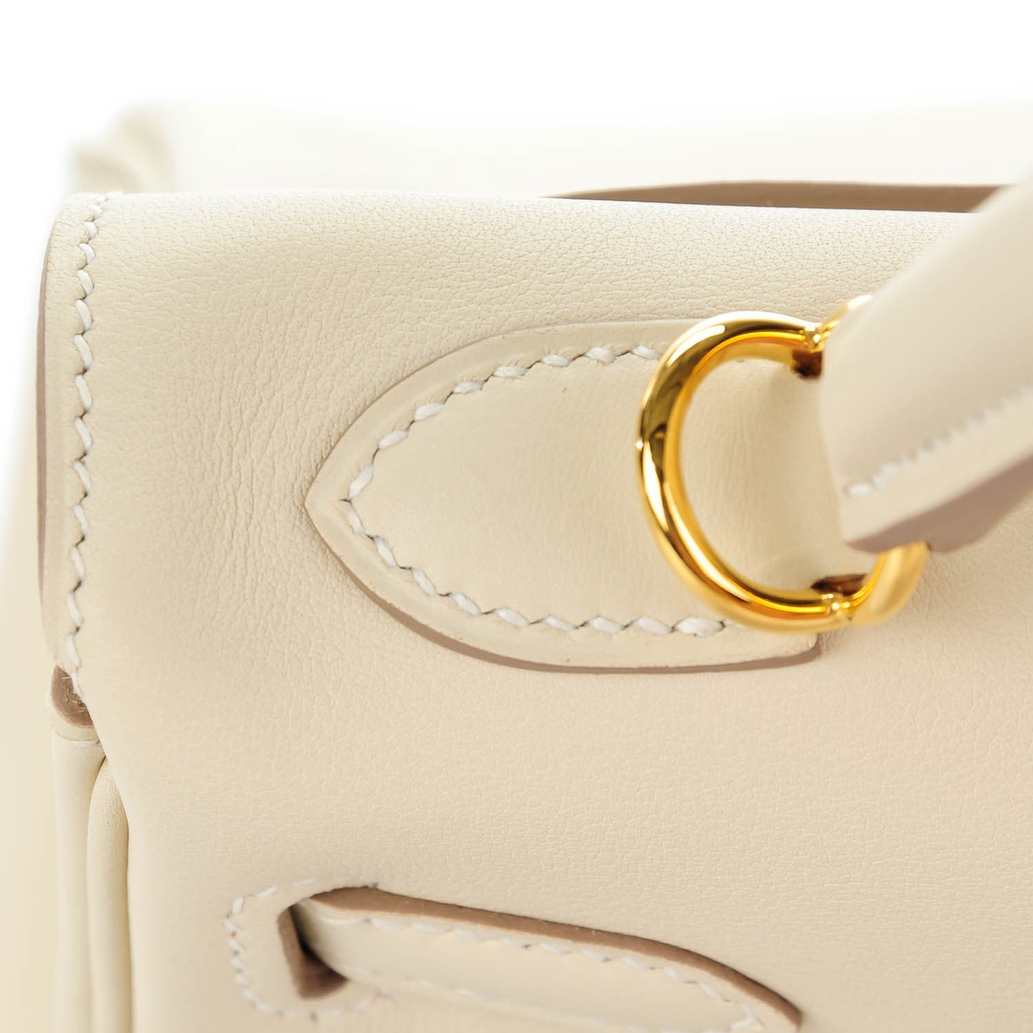 Hermes Swift Kelly Retourne 25 Craie 20 of 26