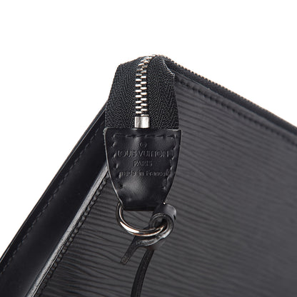 Louis Vuitton Epi Pochette Accessories 24 Black 6 of 10