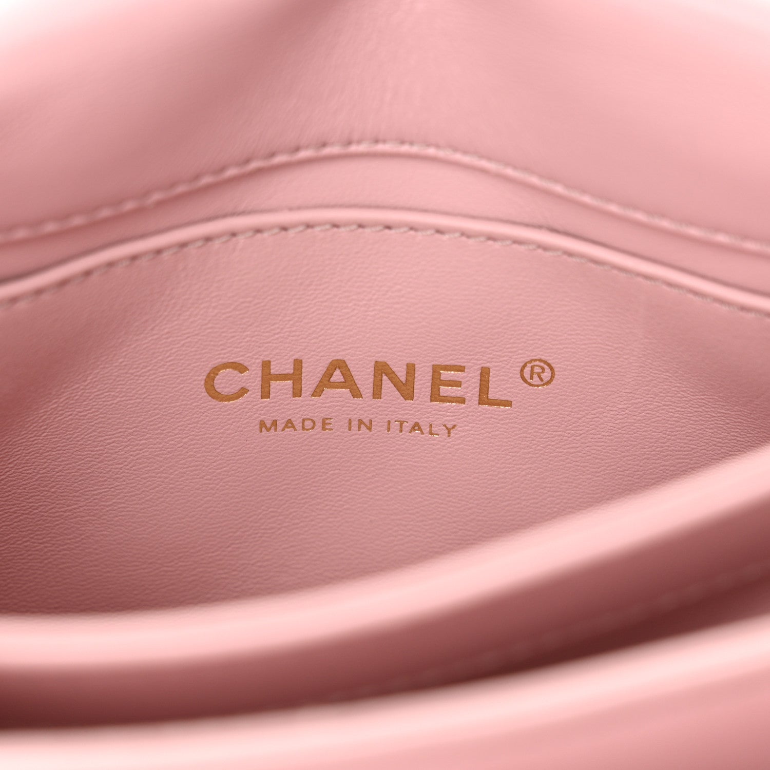 Chanel Lambskin Quilted Mini Color Match Flap Light Pink 6 of 12