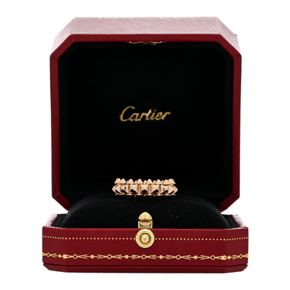Cartier 18K Pink Gold MM Clash De Cartier Ring 52 6 5 of 5