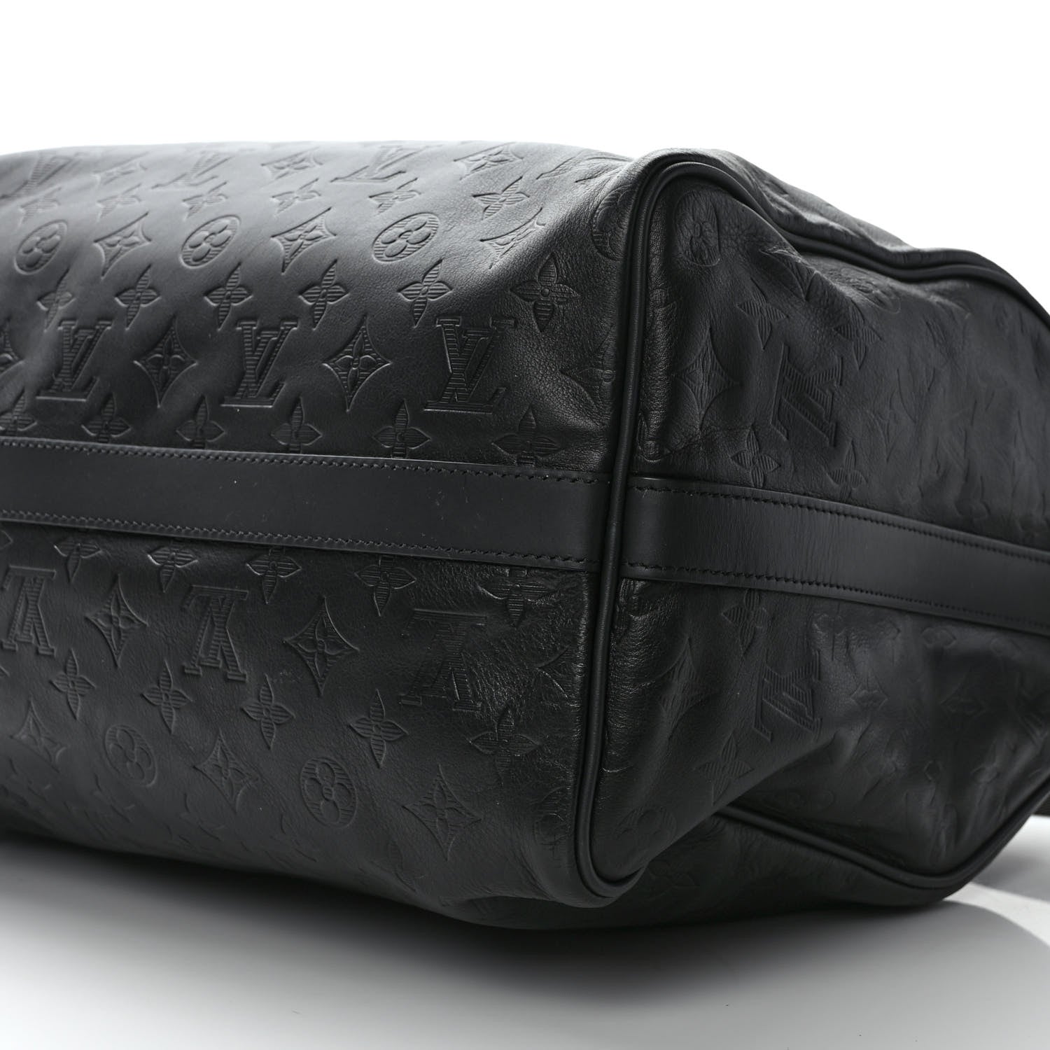Louis Vuitton Calfskin Shadow Monogram Mens Speedy Bandouliere 40 8 of 8
