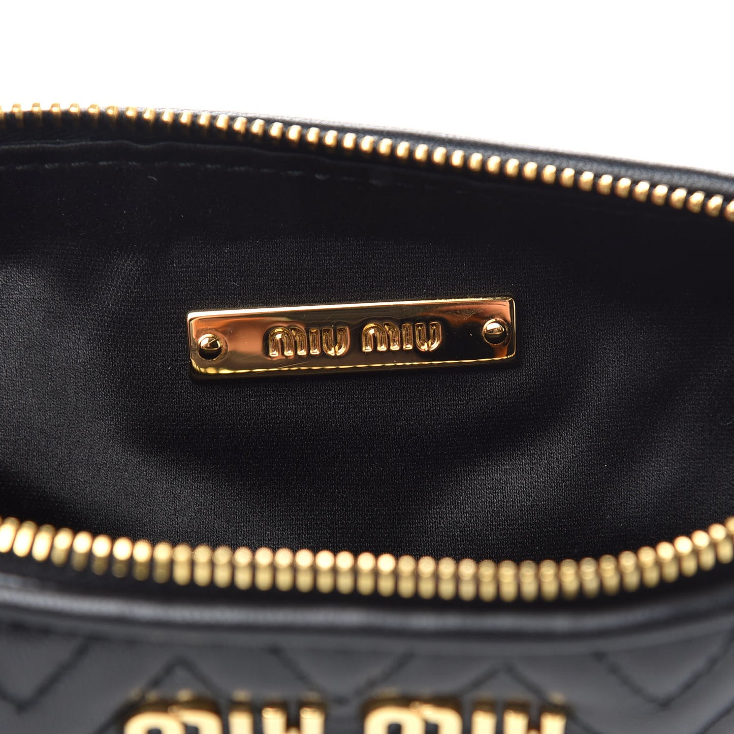 Nappa Impunture Wristlet Black