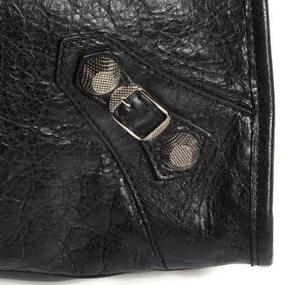 Balenciaga Agneau Giant 12 Silver Hardware Work Black 9 of 16