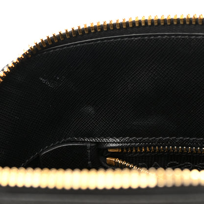 Prada Saffiano Lux Medium Promenade Tote Black 13 of 19