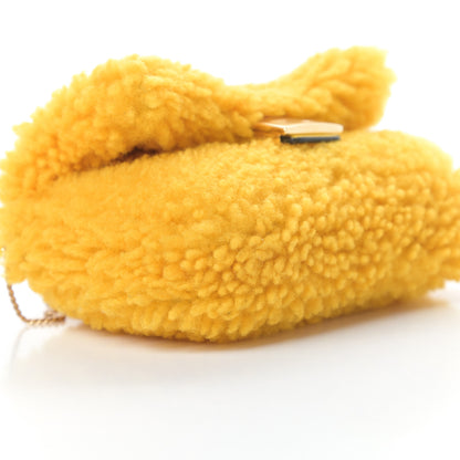 Fendi Shearling Vitello Grace Nano Baguette Charm Narciso 9 of 11