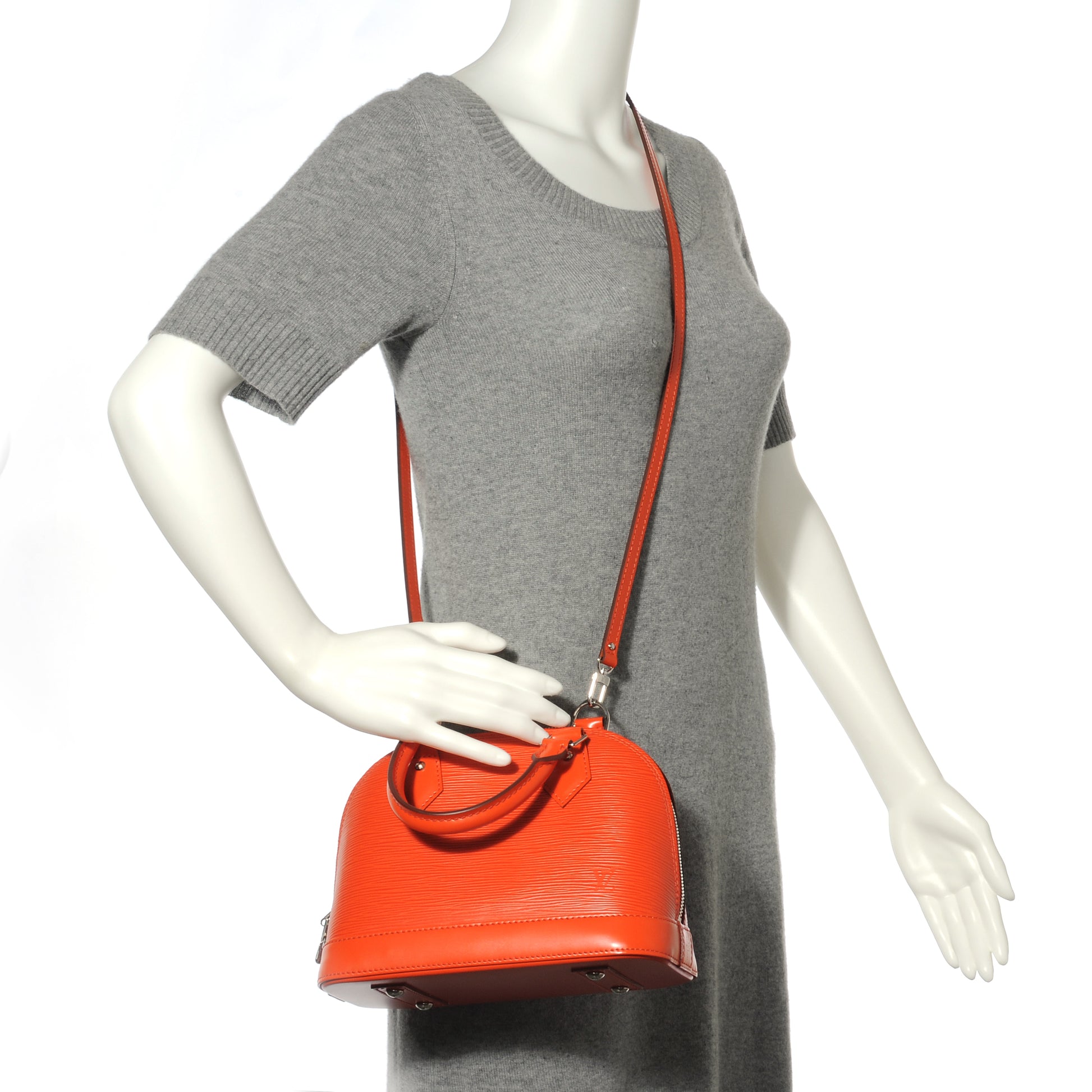 Louis Vuitton Epi Alma BB Piment 2 of 7
