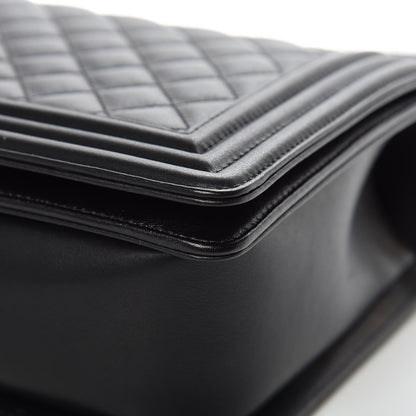 Chanel Calfskin Quilted New Medium Boy Flap Black 12 of 16