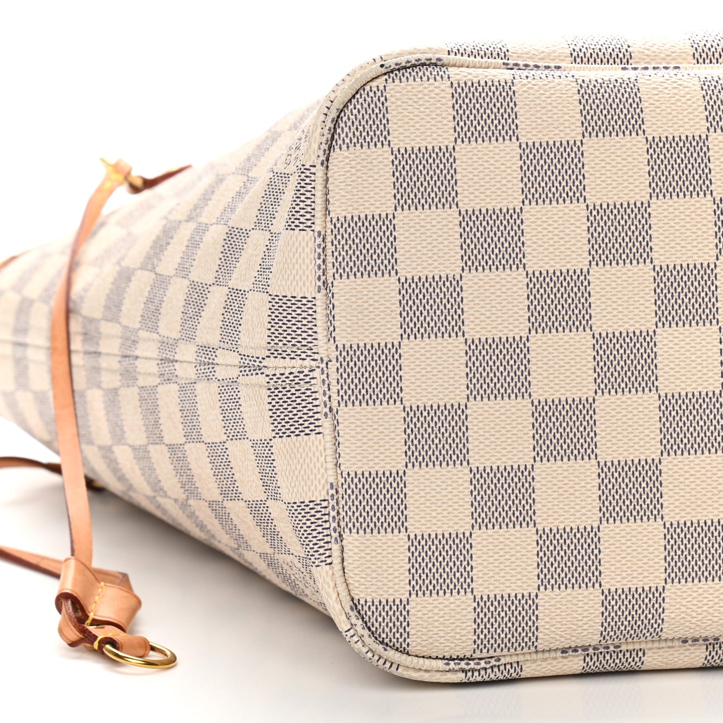 Damier Azur Neo Neverfull MM Rose Ballerine
