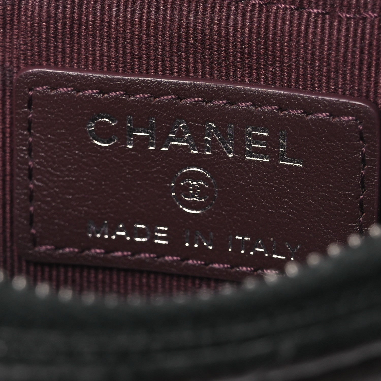 Chanel Caviar Quilted Flap Zip Card Holder Black 6 of 8