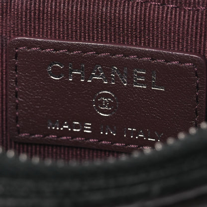 Chanel Caviar Quilted Flap Zip Card Holder Black 6 of 8
