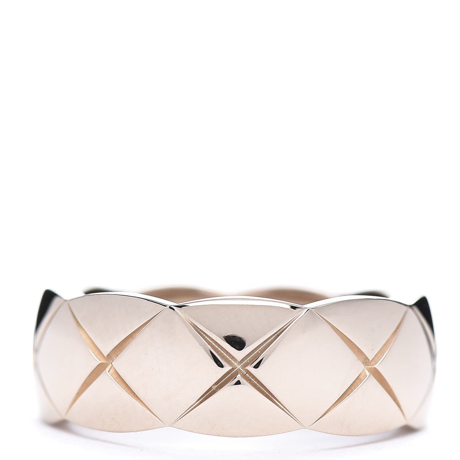 Chanel 18K Beige Gold Small Coco Crush Ring 48 4.5 3 of 7