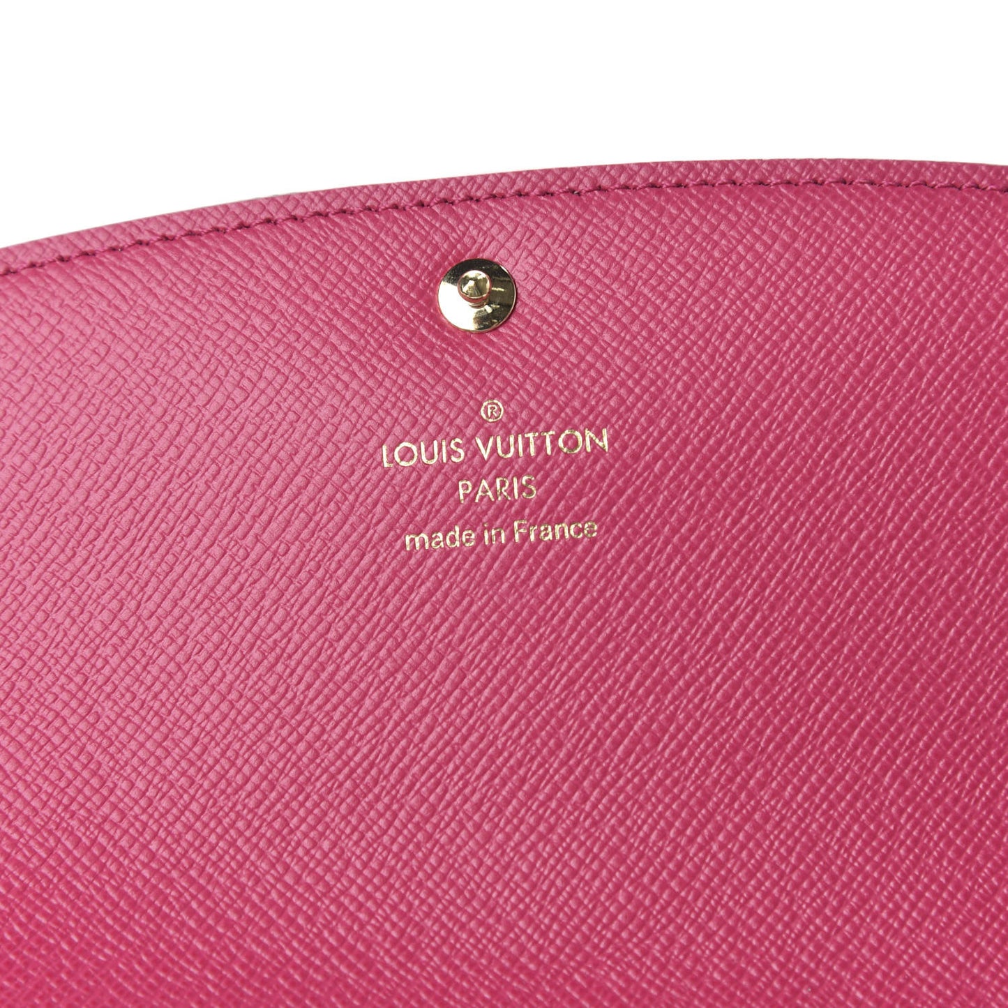 Monogram Bloom Flower Emilie Wallet Fuchsia