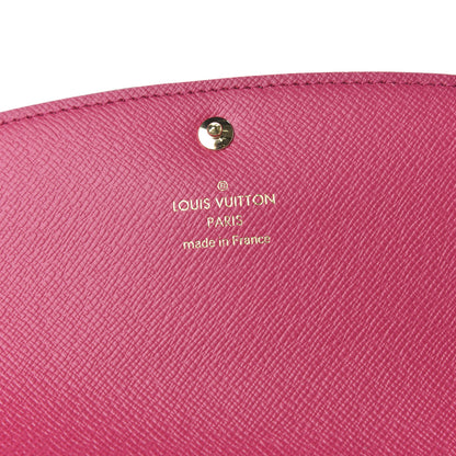Louis Vuitton Monogram Bloom Flower Emilie Wallet Fuchsia 8 of 10