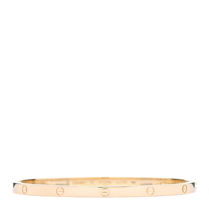 Cartier 18K Yellow Gold Small LOVE Bracelet 18 1 of 6