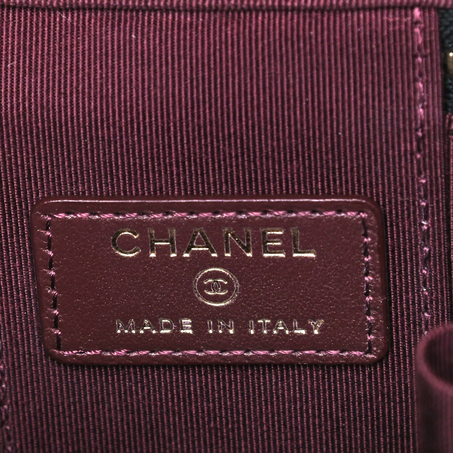 Chanel Caviar Quilted Mini Vanity Case With Chain Black 6 of 9