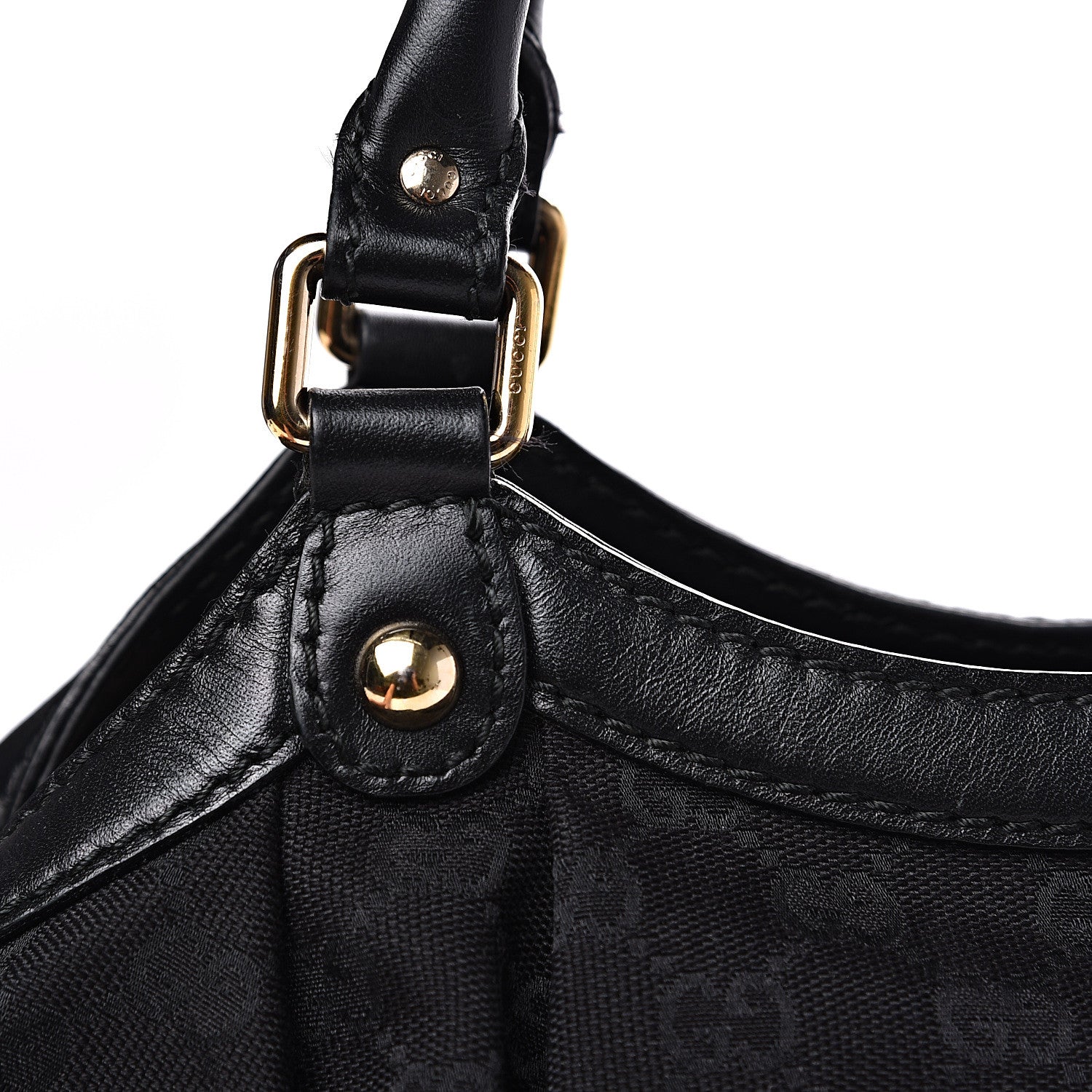Gucci Monogram Medium Sukey Black 11 of 15