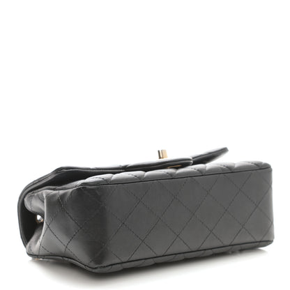 Chanel Lambskin Quilted Mini Rectangular Flap Black 4 of 8