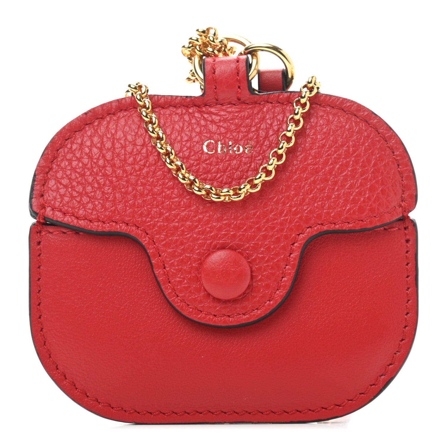 Chloe Calfskin Airpods Pro Case Juicy Red 1 of 6