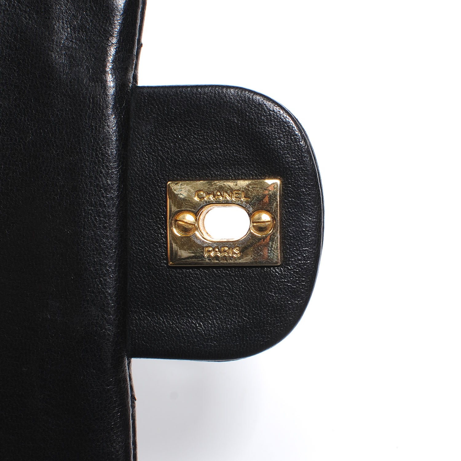 Chanel Lambskin Medium Double Flap Black 5 of 7