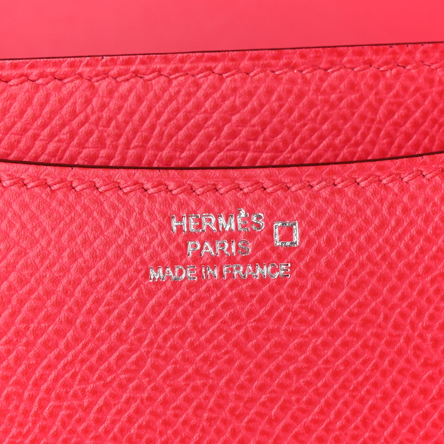 Hermes Epsom Shiny Alligator Lizard Constance 18 Rose Extreme Rose Poupre Etru 6 of 10