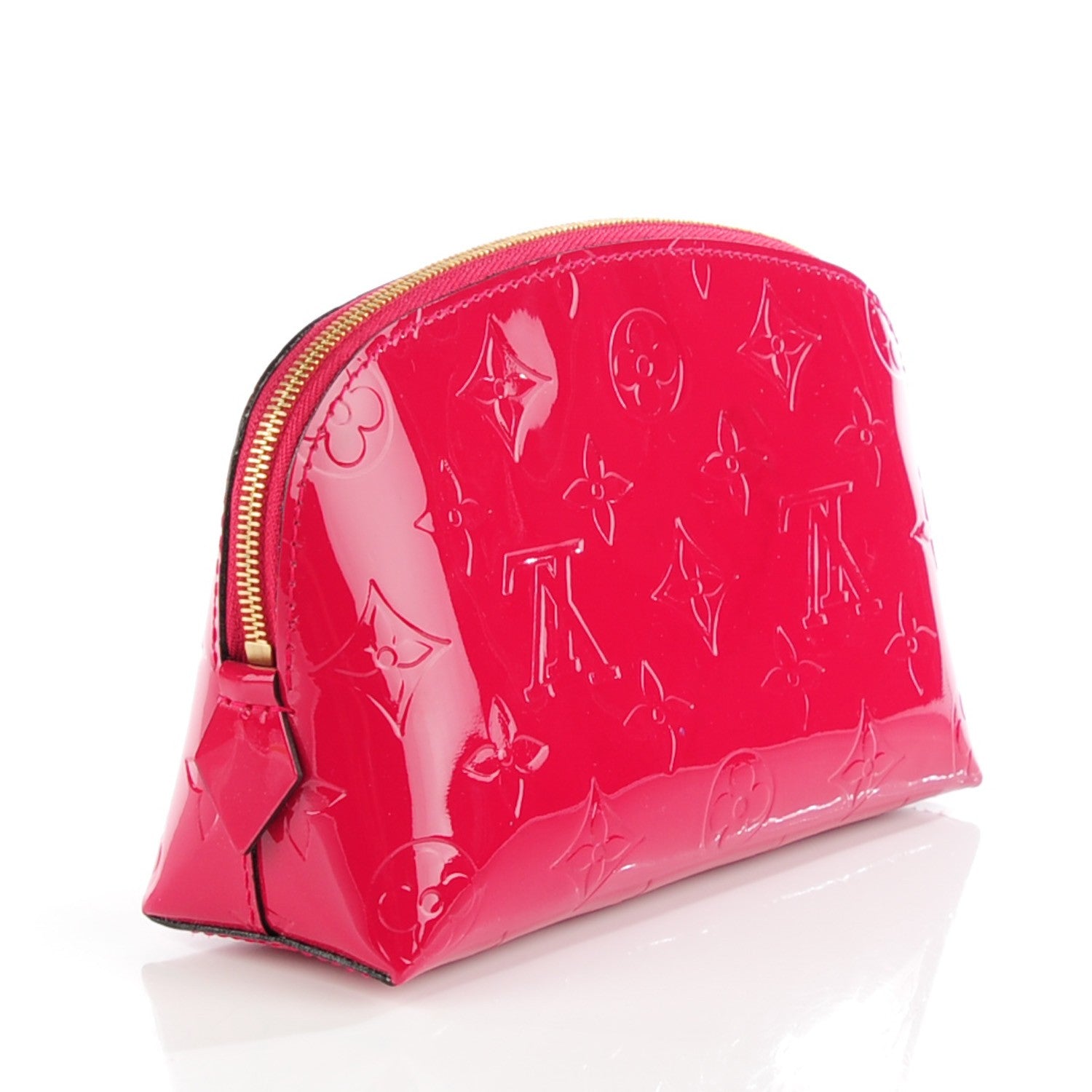 Louis Vuitton Vernis Cosmetic Pouch Rose Indien 3 of 7