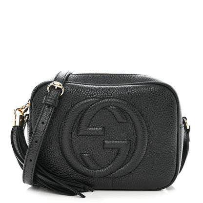 Gucci Pebbled Calfskin Small Soho Disco Bag Black 1 of 11
