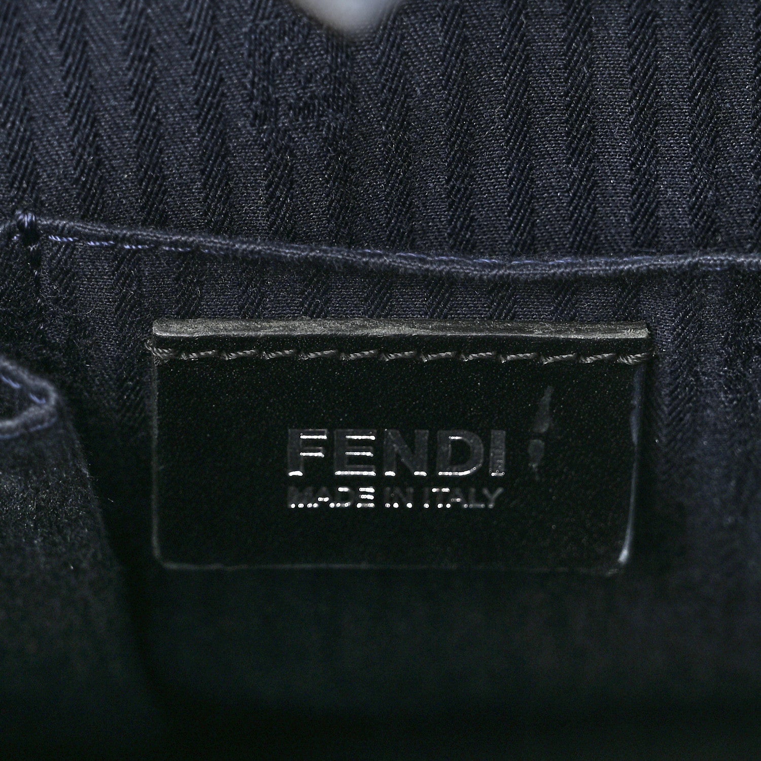 Fendi Vitello Elite Regular 2Jours Tote Lavagna 5 of 10