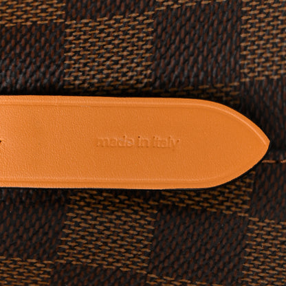 Louis Vuitton Damier Ebene Neonoe MM Safran 7 of 11