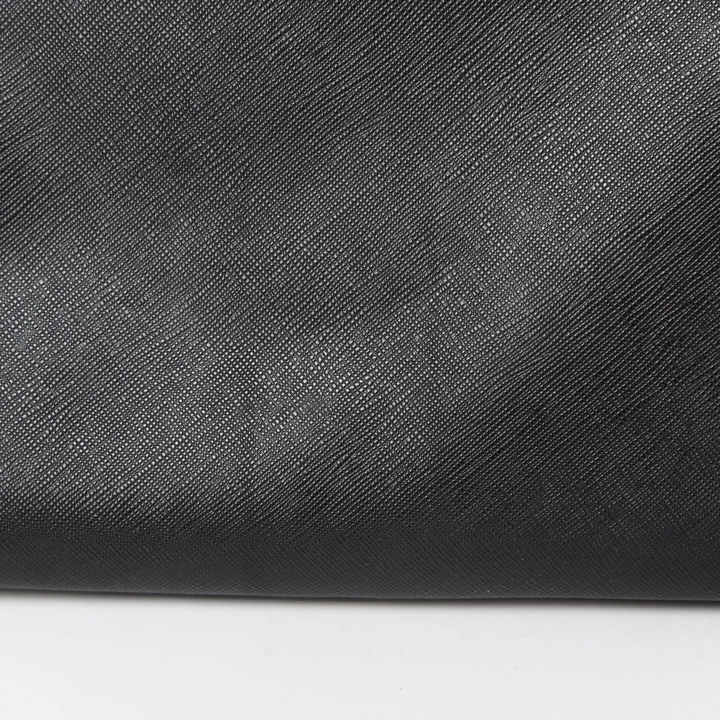 Saffiano Medium Galleria Double Zip Tote Black