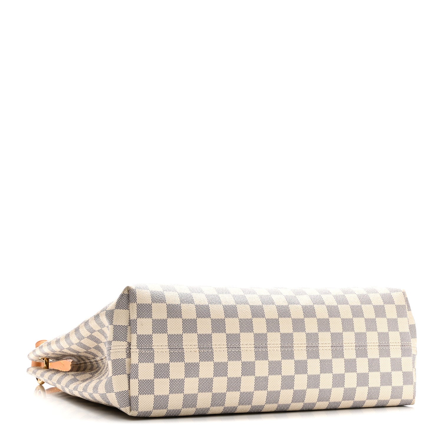 Louis Vuitton Damier Azur Graceful MM Rose Ballerine 4 of 9