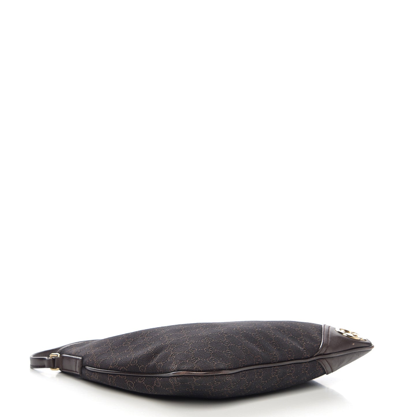 Monogram Medium New Britt Hobo Dark Brown