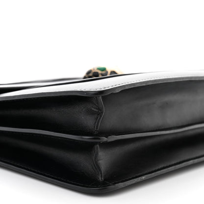 Bulgari Calfskin Serpenti Forever Crossbody Bag Black 8 of 13