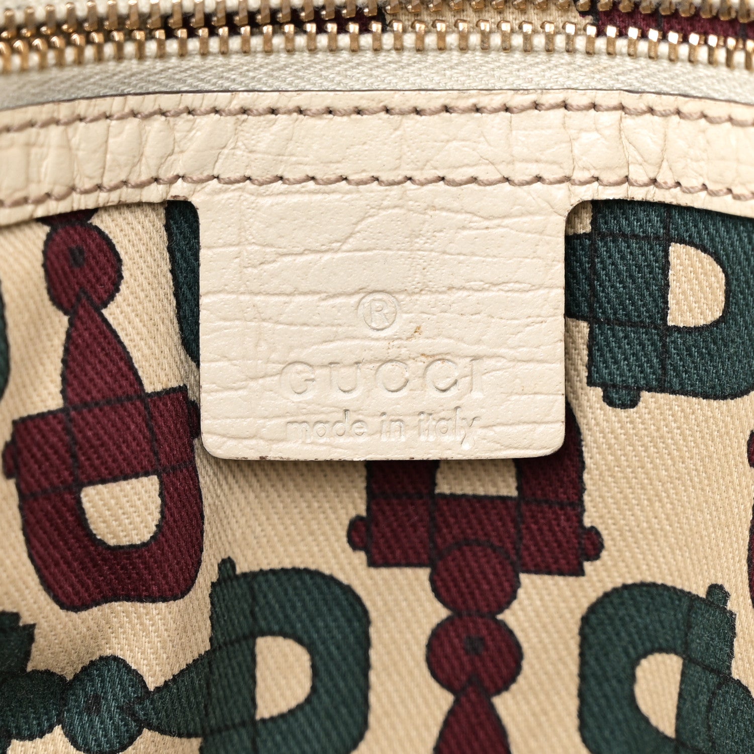 Gucci GG Monogram Web Jolicoeur Vertical Shopping Tote Off White 6 of 11