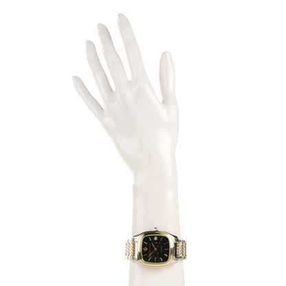 David Yurman Stainless Steel 18K Yellow Gold 35mm Thoroughbred Automatic Watch Black 2 of 12