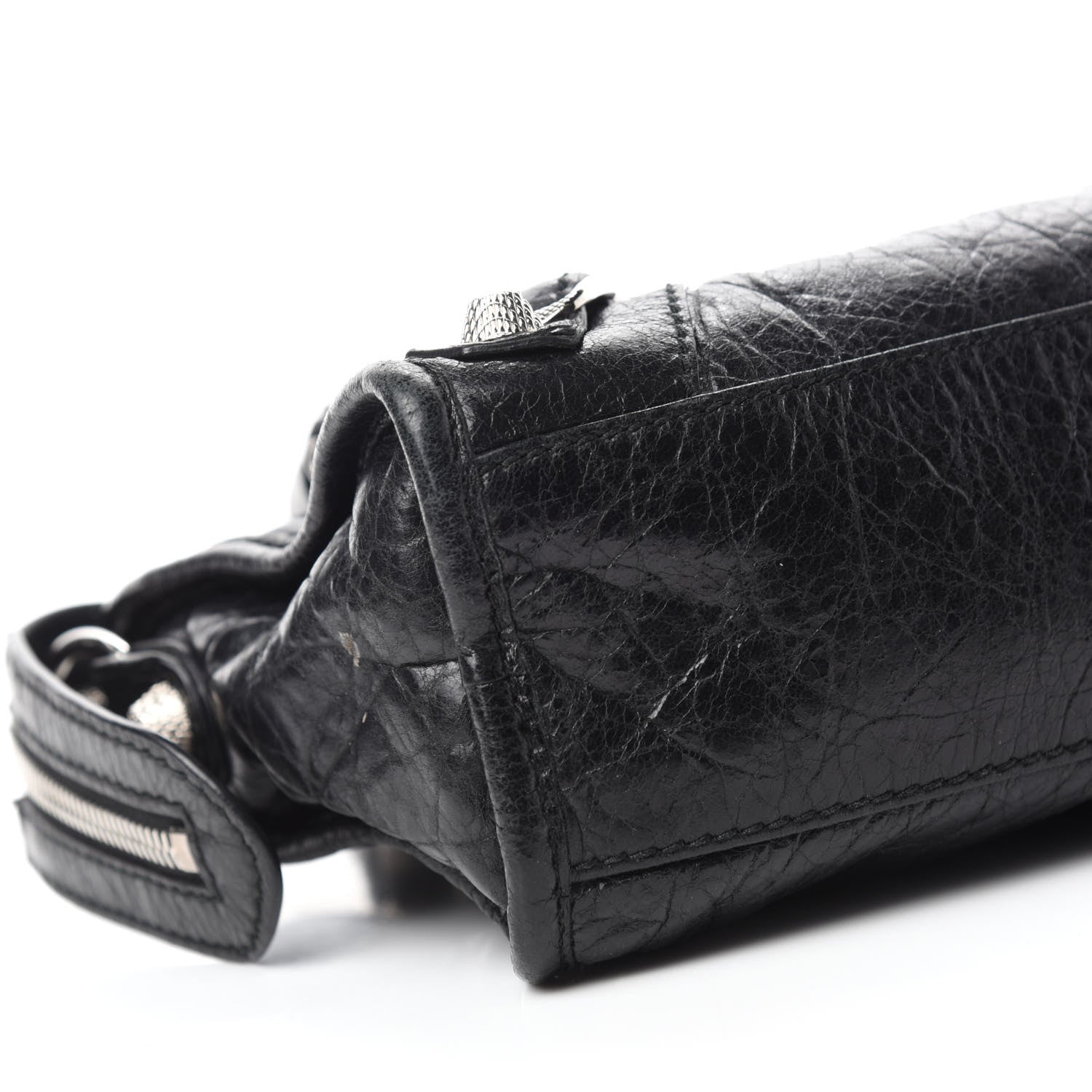 Balenciaga Agneau Giant 12 Silver Hardware Mini City Black 6 of 11
