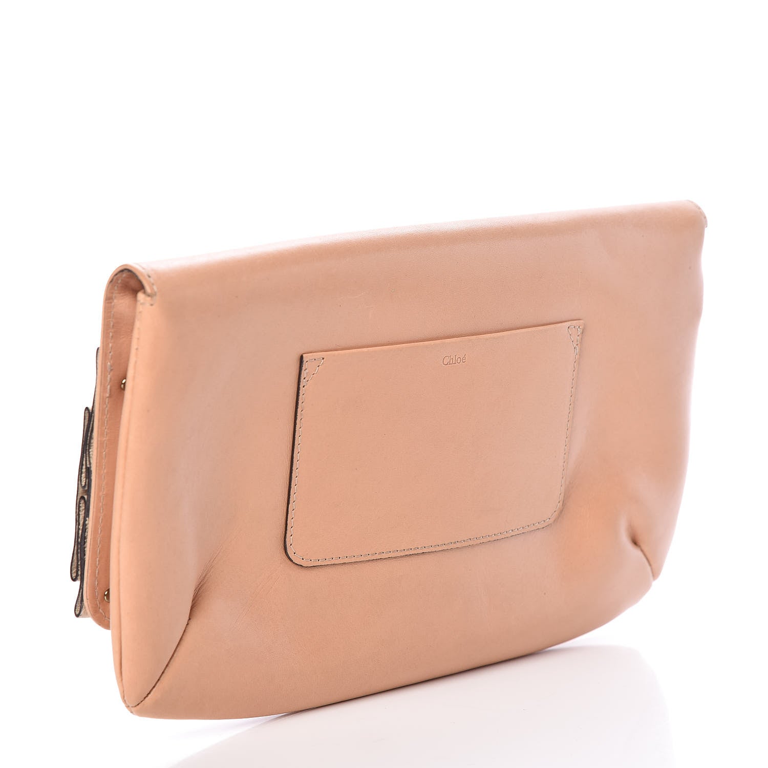 Chloe Calfskin June Clutch Cement Pink 3 of 9