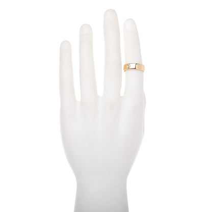 Cartier 18K Yellow Gold 5.5mm LOVE Ring 61 9.5 2 of 4
