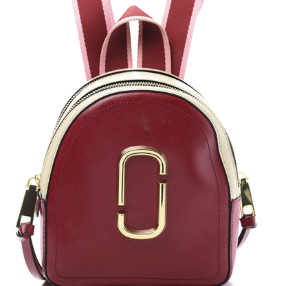 Marc Jacobs Saffiano Mini Snapshot Backpack Red Multicolor 9 of 9