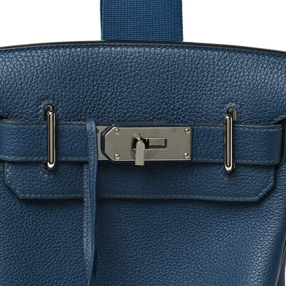 Hermes Togo Hac A Dos PM Backpack Bleu Navy 8 of 11