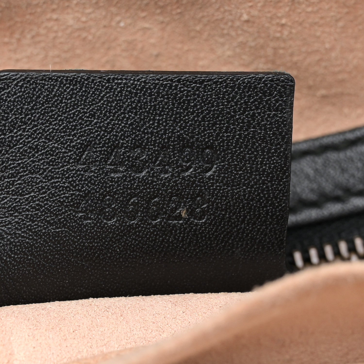 Gucci Calfskin Matelasse Medium GG Marmont Chain Shoulder Bag Black 7 of 16