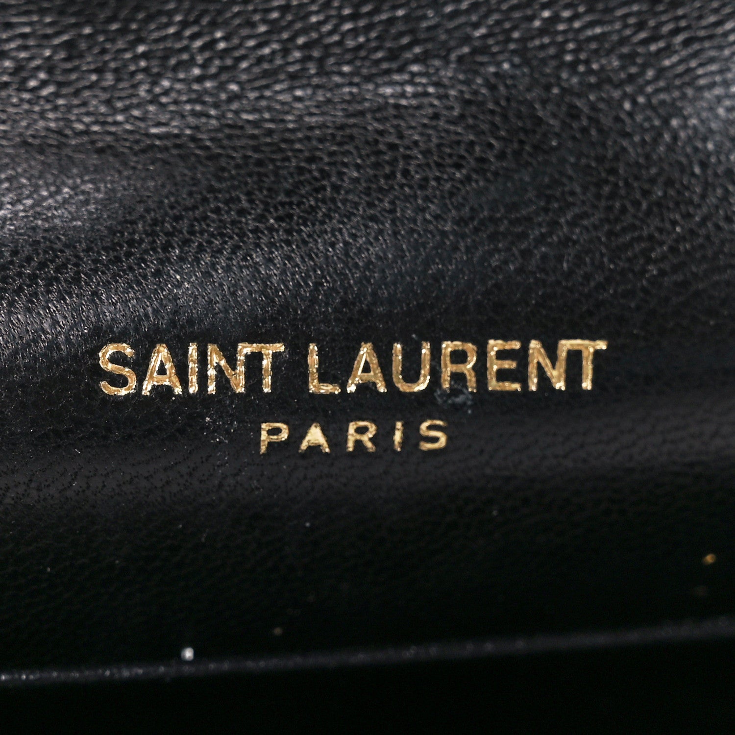 Saint Laurent Lambskin Quilted Micro Gaby Bag Black 6 of 11