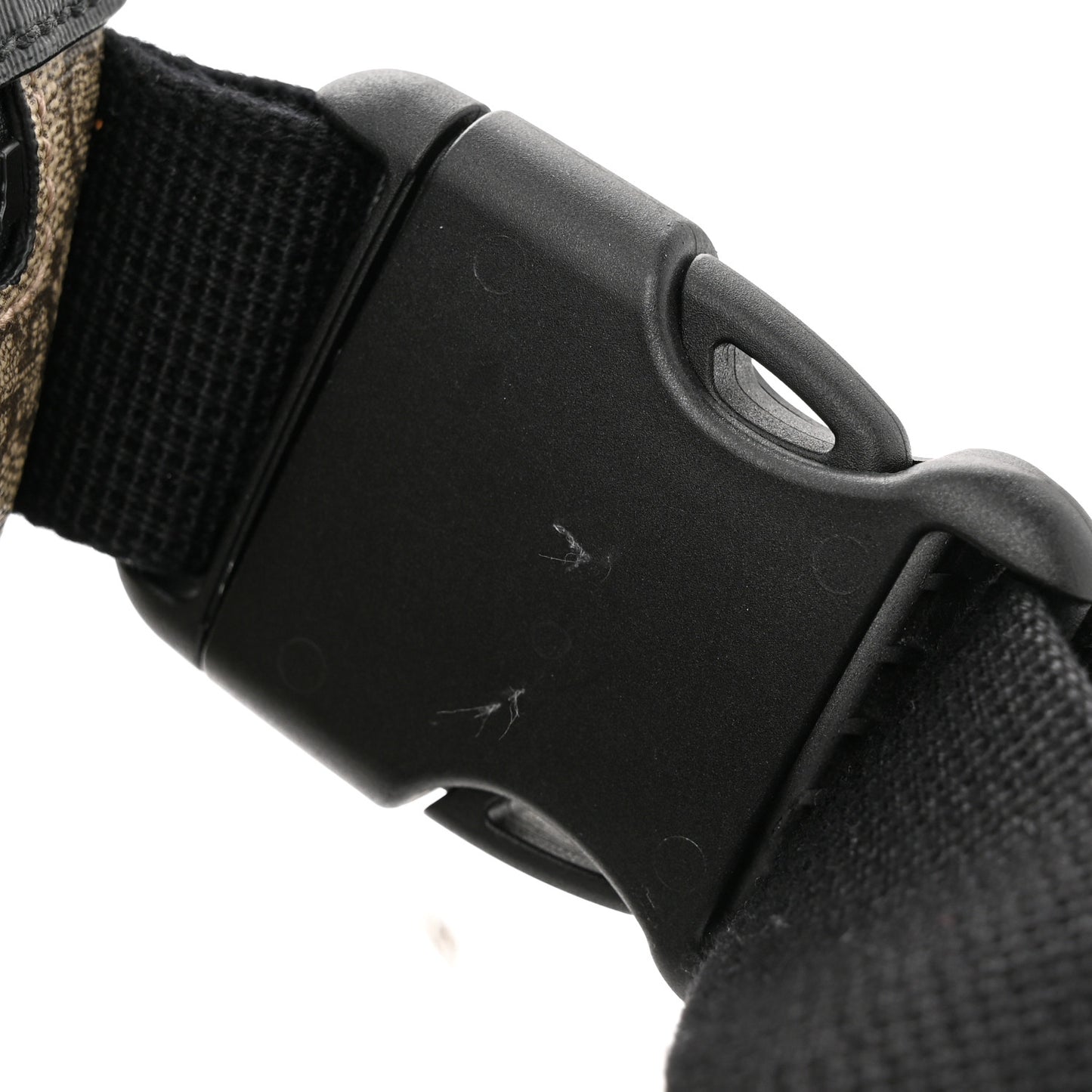 GG Supreme Monogram Belt Bag Black