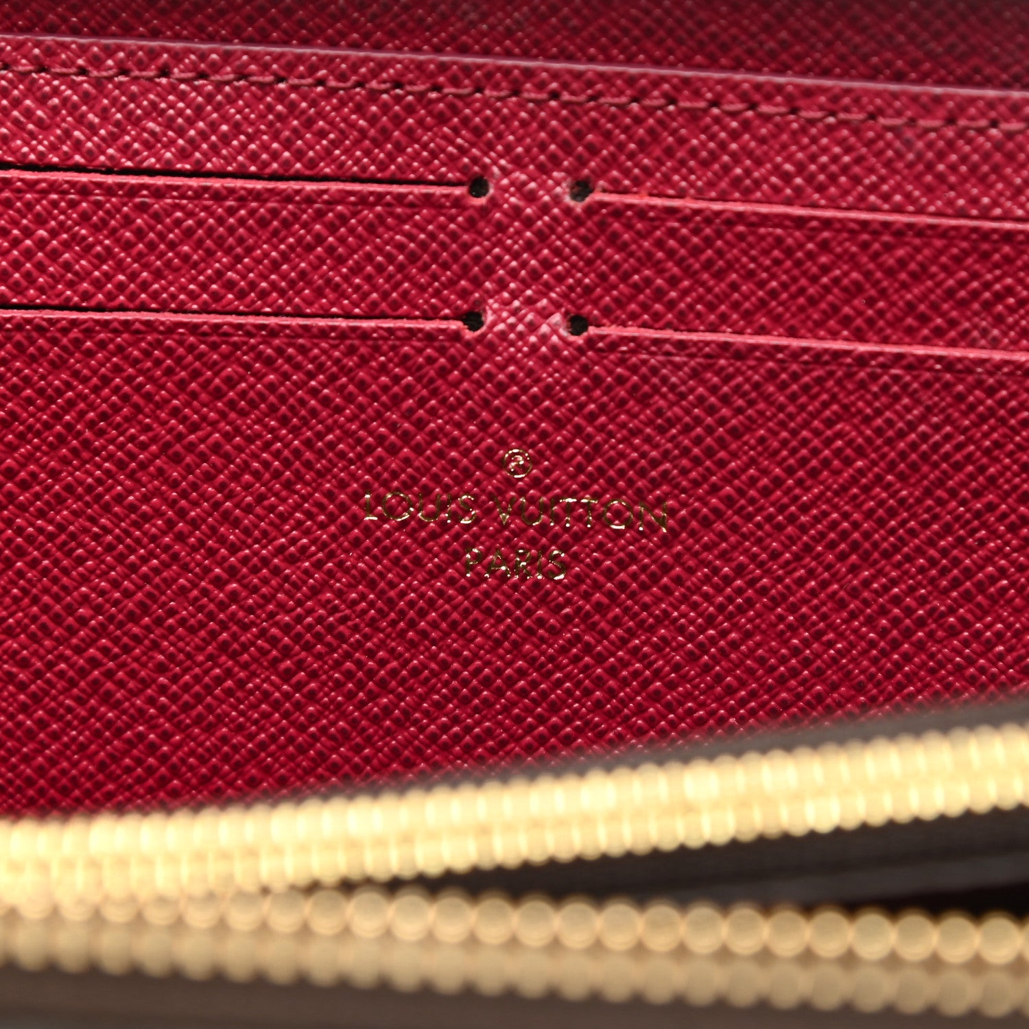 Louis Vuitton Monogram Clemence Wallet Fuchsia 6 of 8