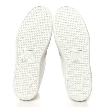 Louis Vuitton Damier Azur Front Row Sneaker 38 White 5 of 9