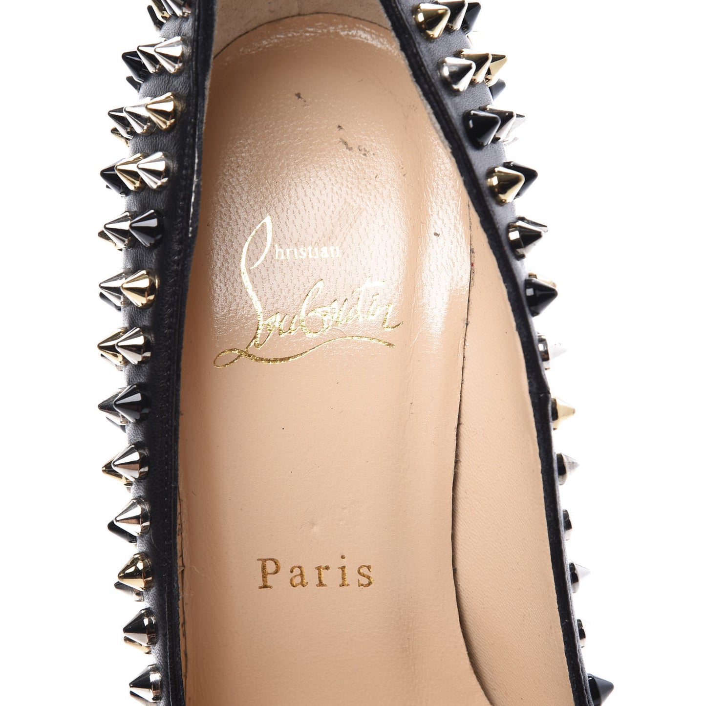 Nappa Daffodile Spikes 160 Pumps 37.5 Black