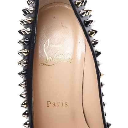 Christian Louboutin Nappa Daffodile Spikes 160 Pumps 37.5 Black 8 of 9